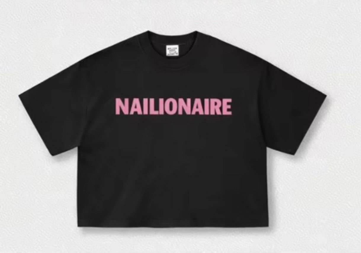 NAILIONAIRE Crop Tee (PREORDER)