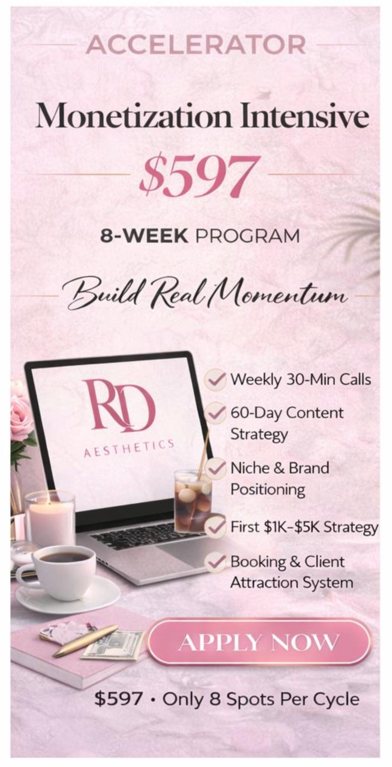 Monetization Intensive (8-week program)